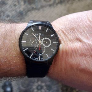 SKAGEN Denmark Men's Watch Ultraslim black